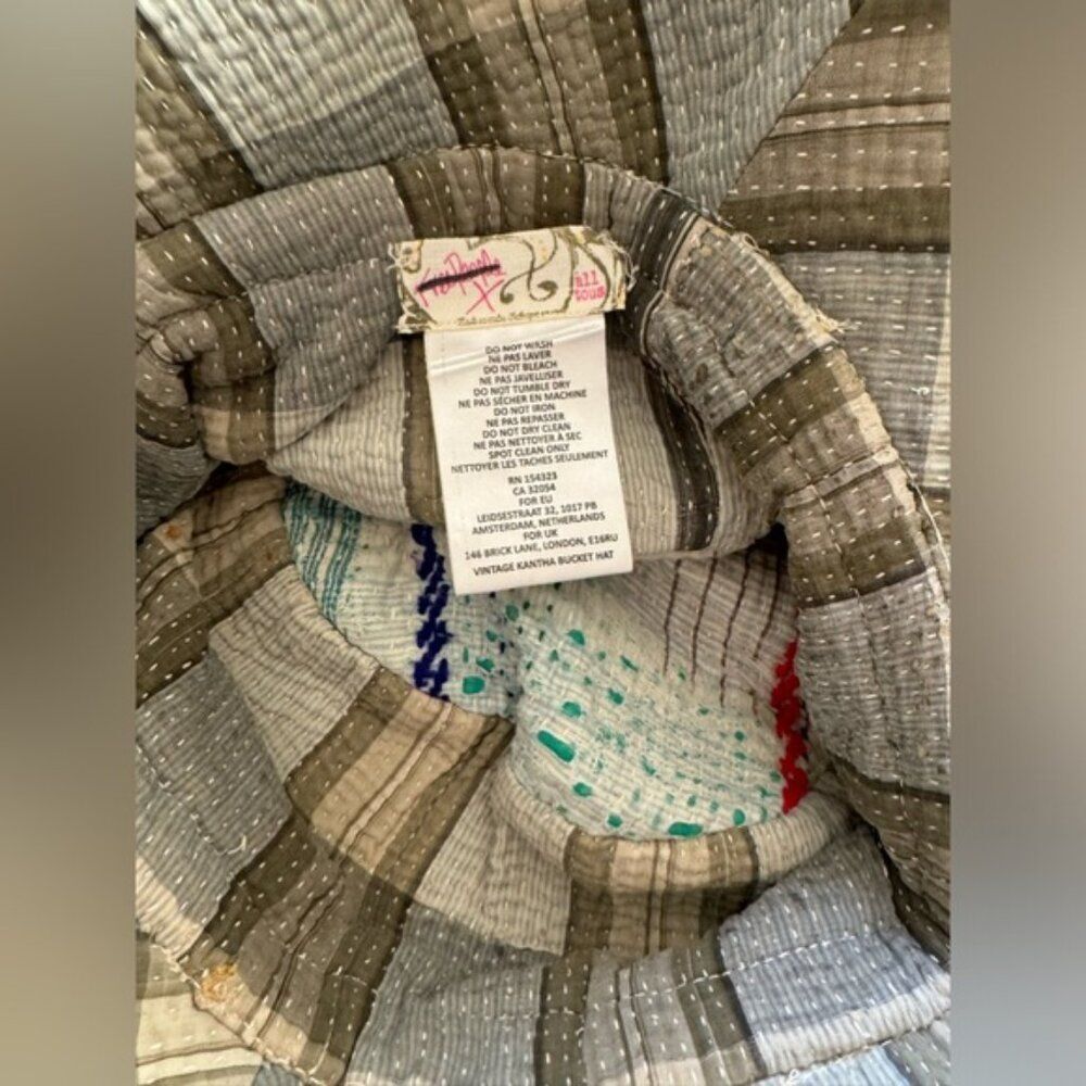 Free People Vintage Kantha Bucket Hat NWOT $98 - Picture 6 of 8